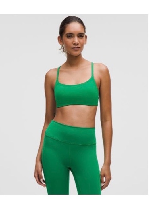 lululemon athletica Other - EUC lululemon wunder train strappy green Green racer Sports Bra 8 Kelly green